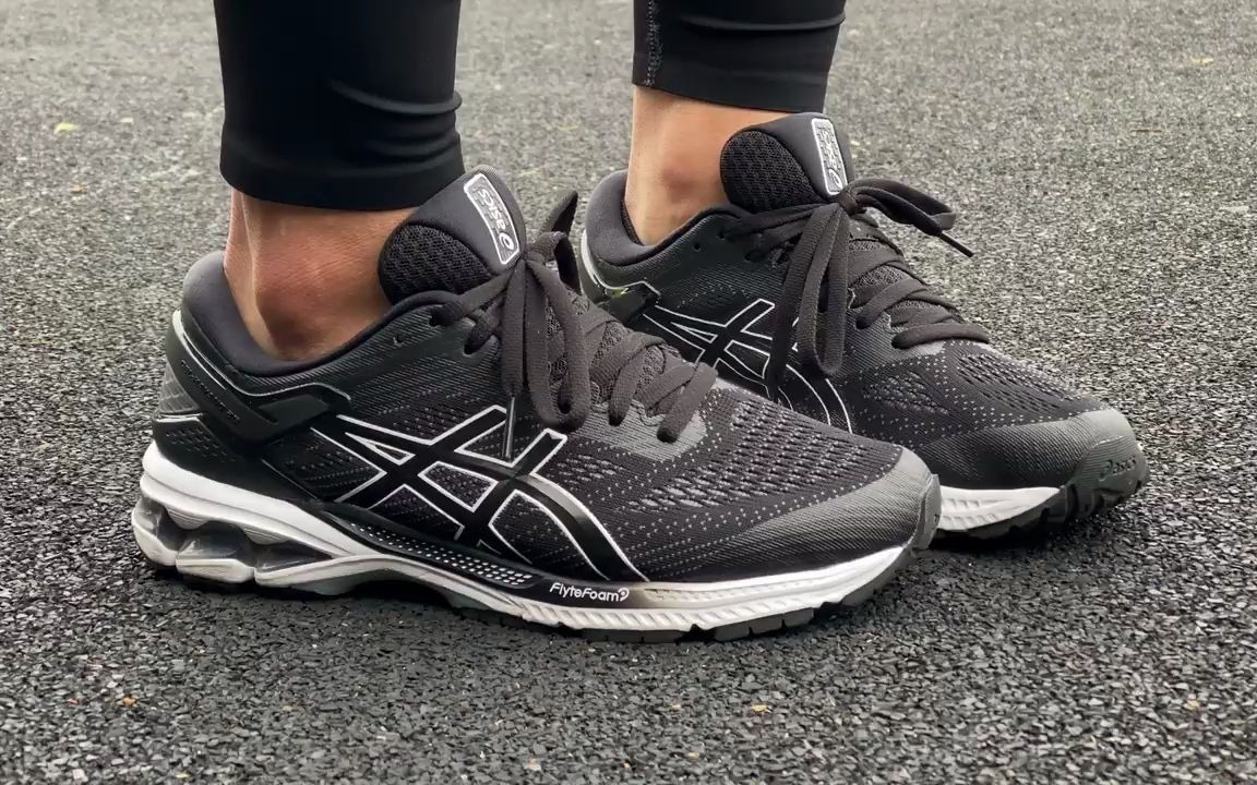 姐姐秀鞋 asics gel kayano 26 炭灰