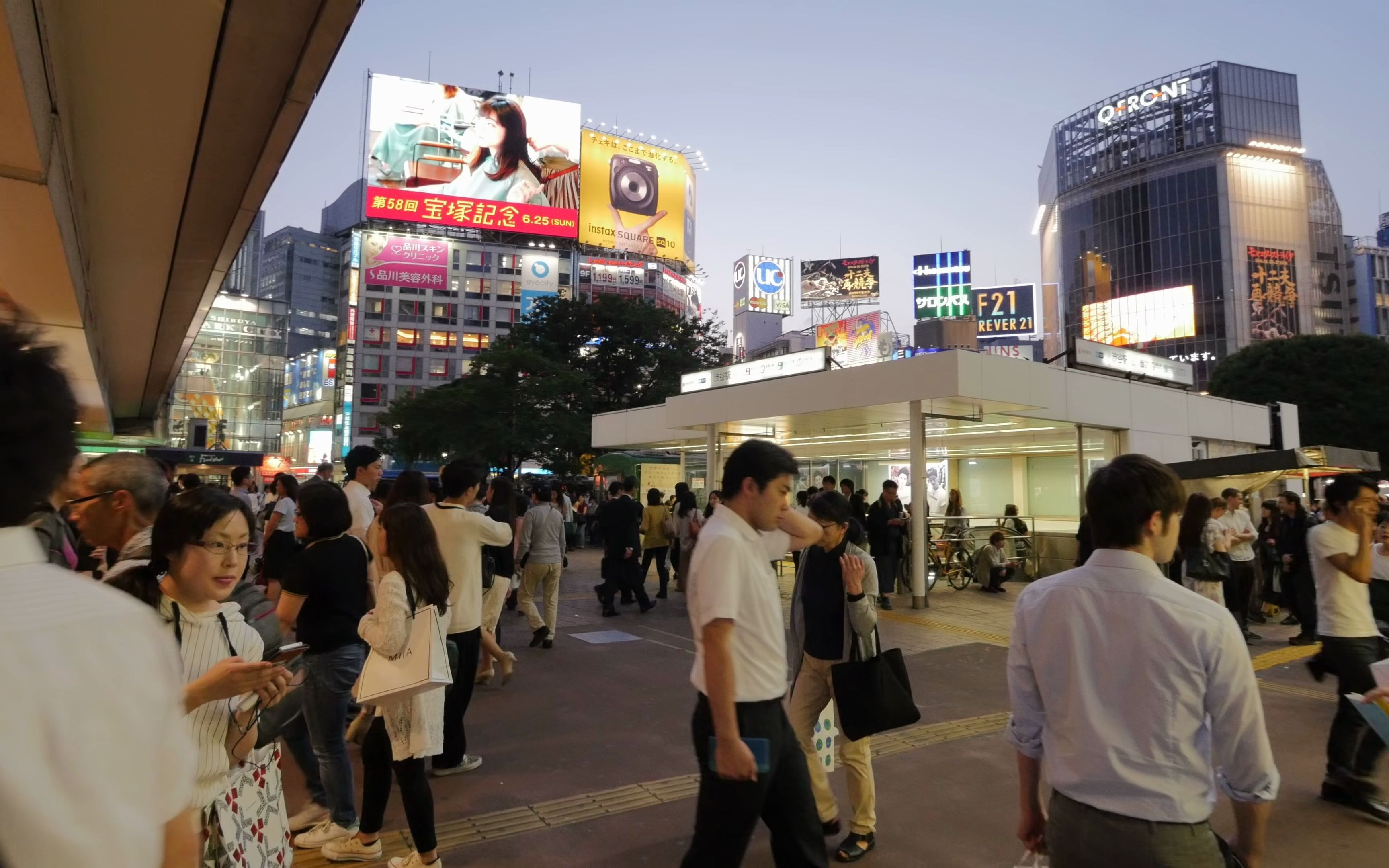 【云逛街】夜游东京涩谷