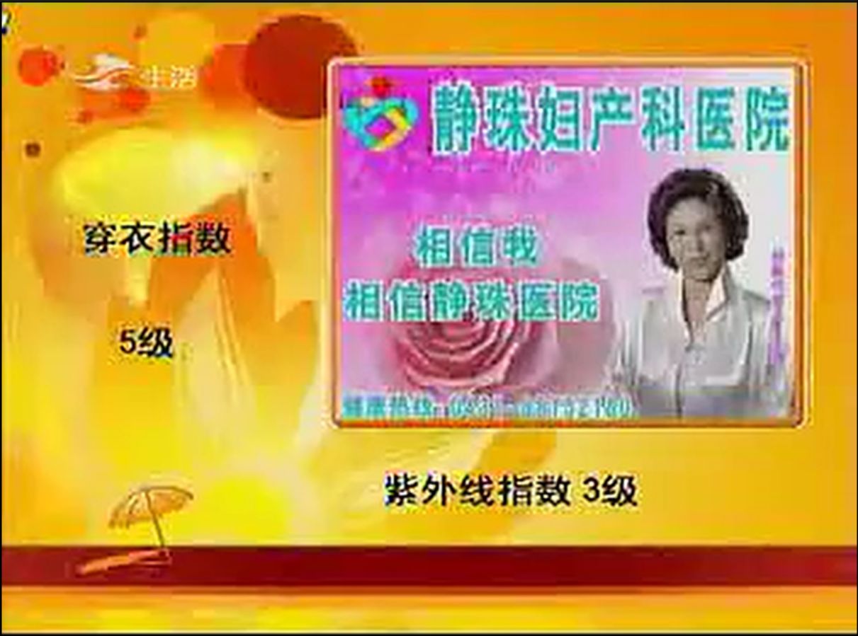 吉林广播电视台生活频道 有事您说话【已停播】之天气预报 2009年9月20日哔哩哔哩bilibili