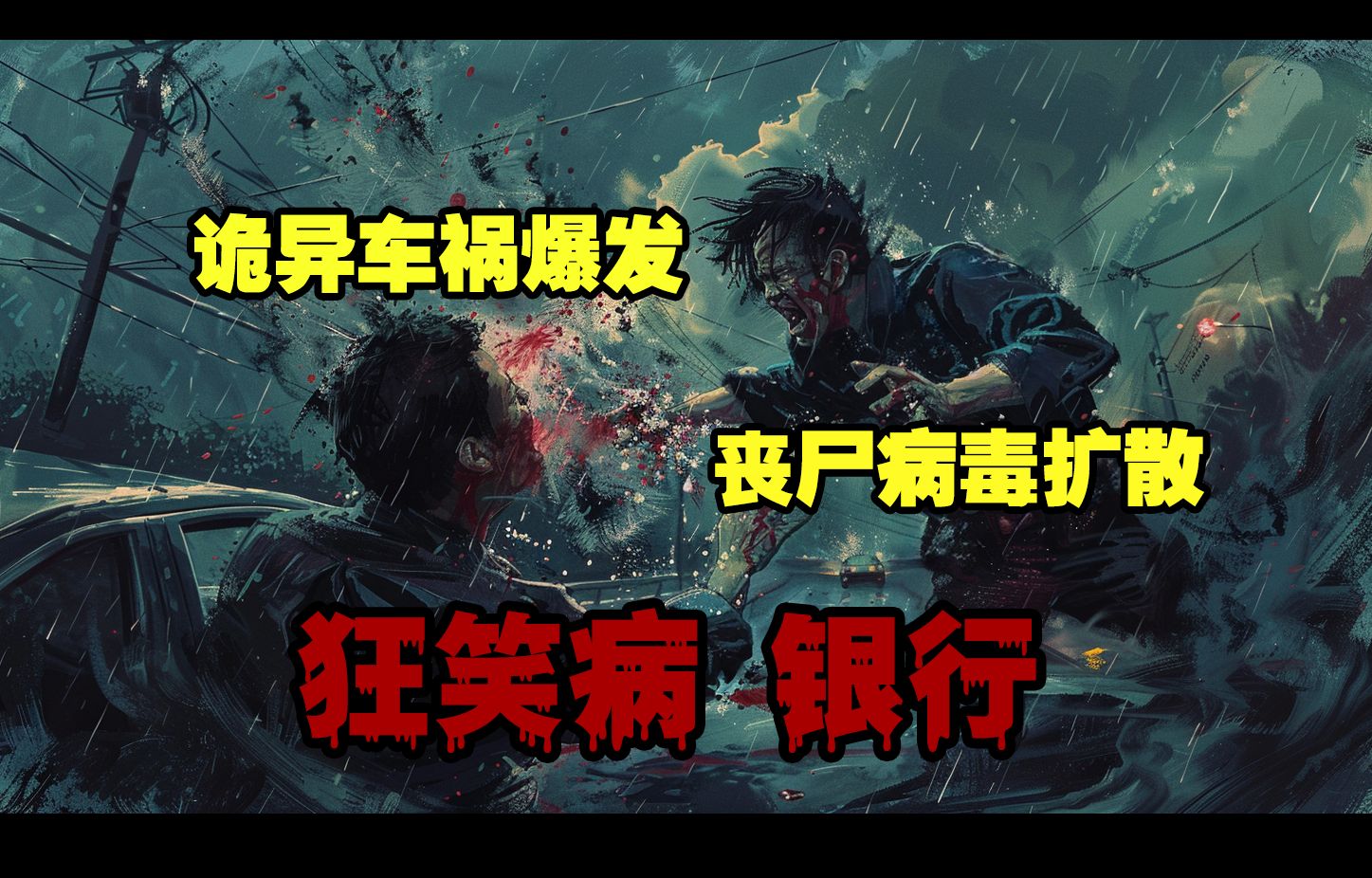 [图]市区发生惨烈车祸，伤者在攻击救援人员！《狂笑病：银行篇》第二集