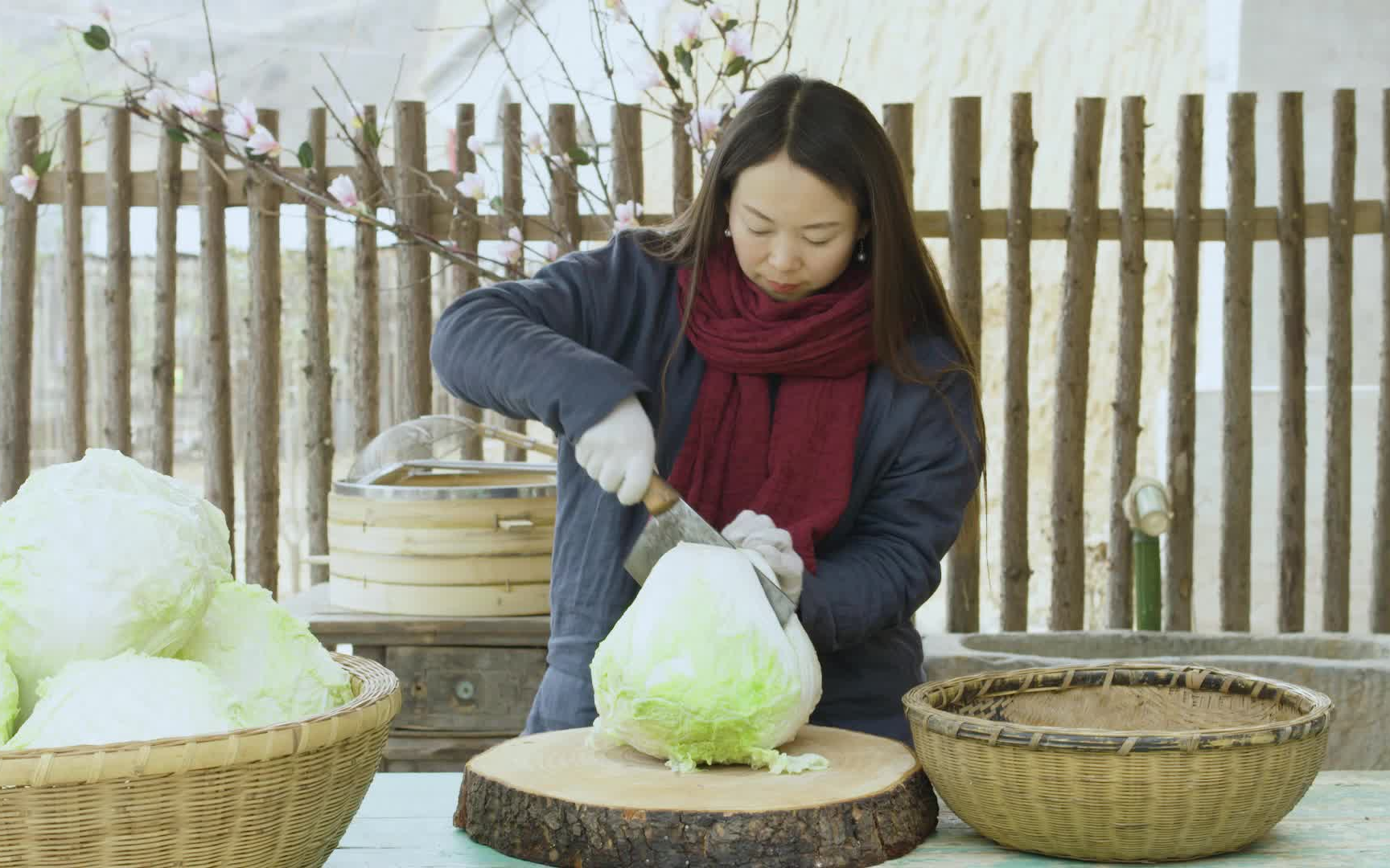 田园刘娟:酸白菜出缸,一口回到小时候.