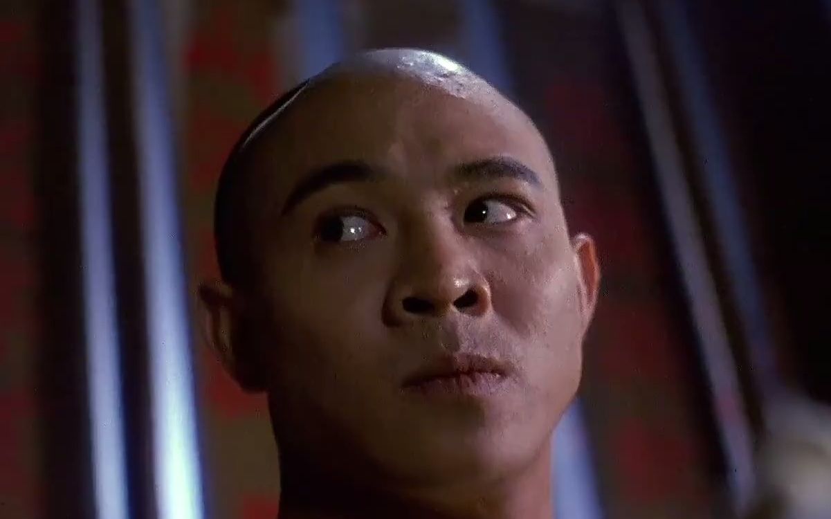 李连杰方世玉光头疯狂挑衅李连杰这怎么能忍不打一架手痒痒