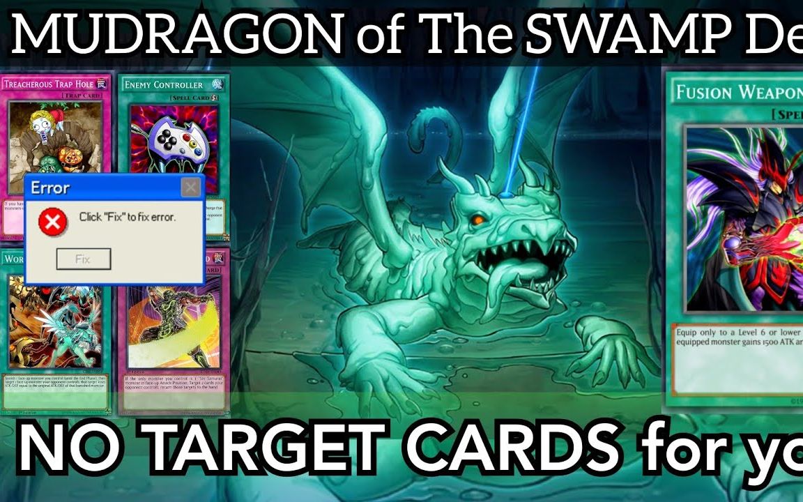 【游戏王决斗链接】pm-沼地的泥龙王的震慑!休想取对象!