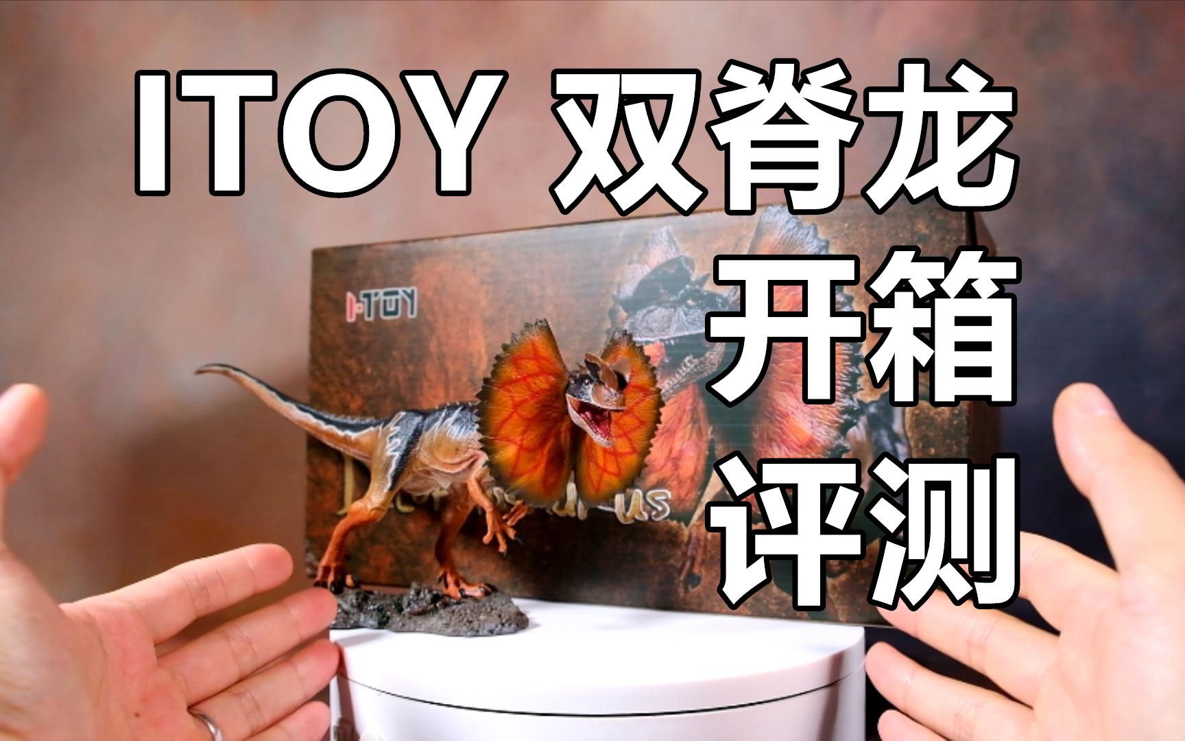 【梅男】会喷毒液的童年噩梦!itoy双脊龙模型开箱评测