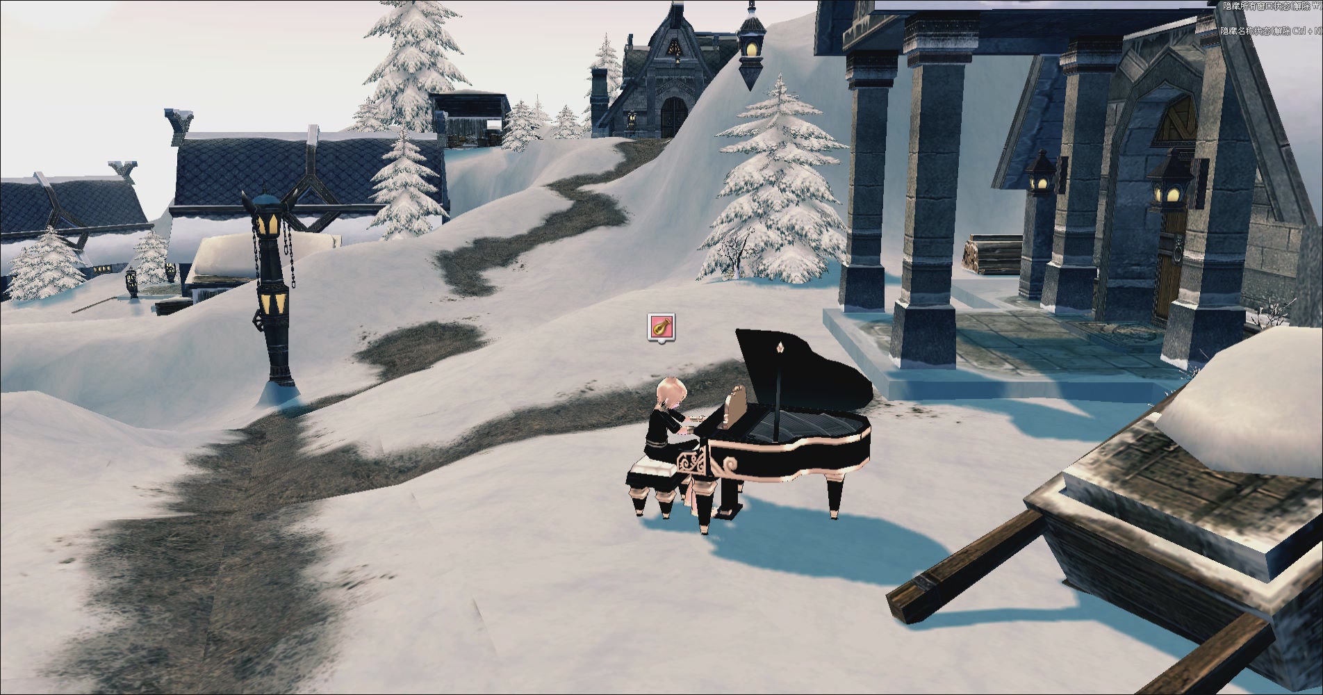 snowdin town钢琴谱图片