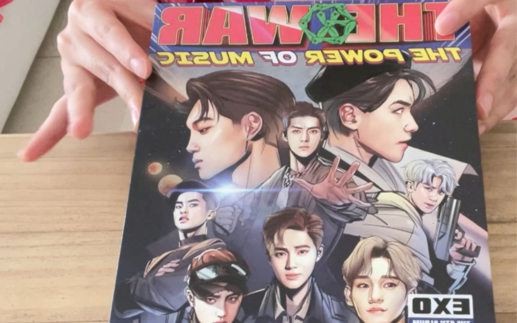 exo沉浸式拆专辑:power