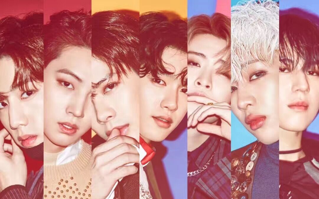 【got7】把7个人的7秒预告视频剪在一起辣!美颜暴击不停歇!