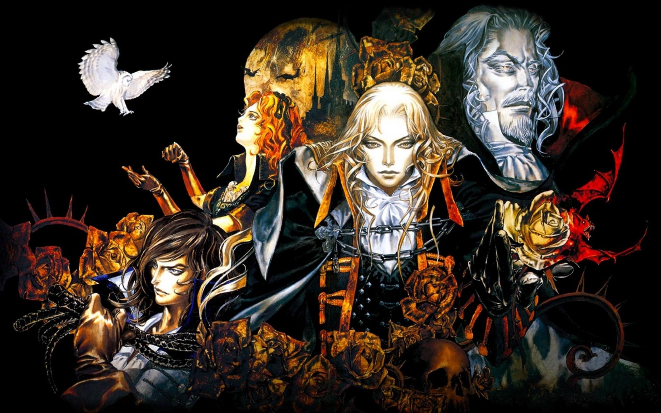 【武装道tas】《恶魔城:月下夜想曲》100%文物收集 boss击杀流程(1997