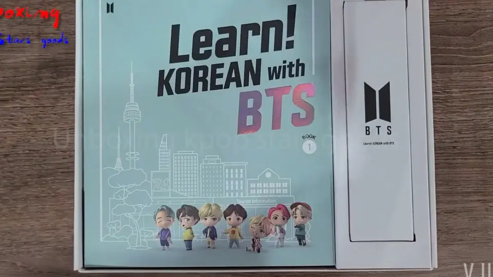 防弹周边开箱视频】Learn! KOREAN with BTS Book Package 拆封视频2020