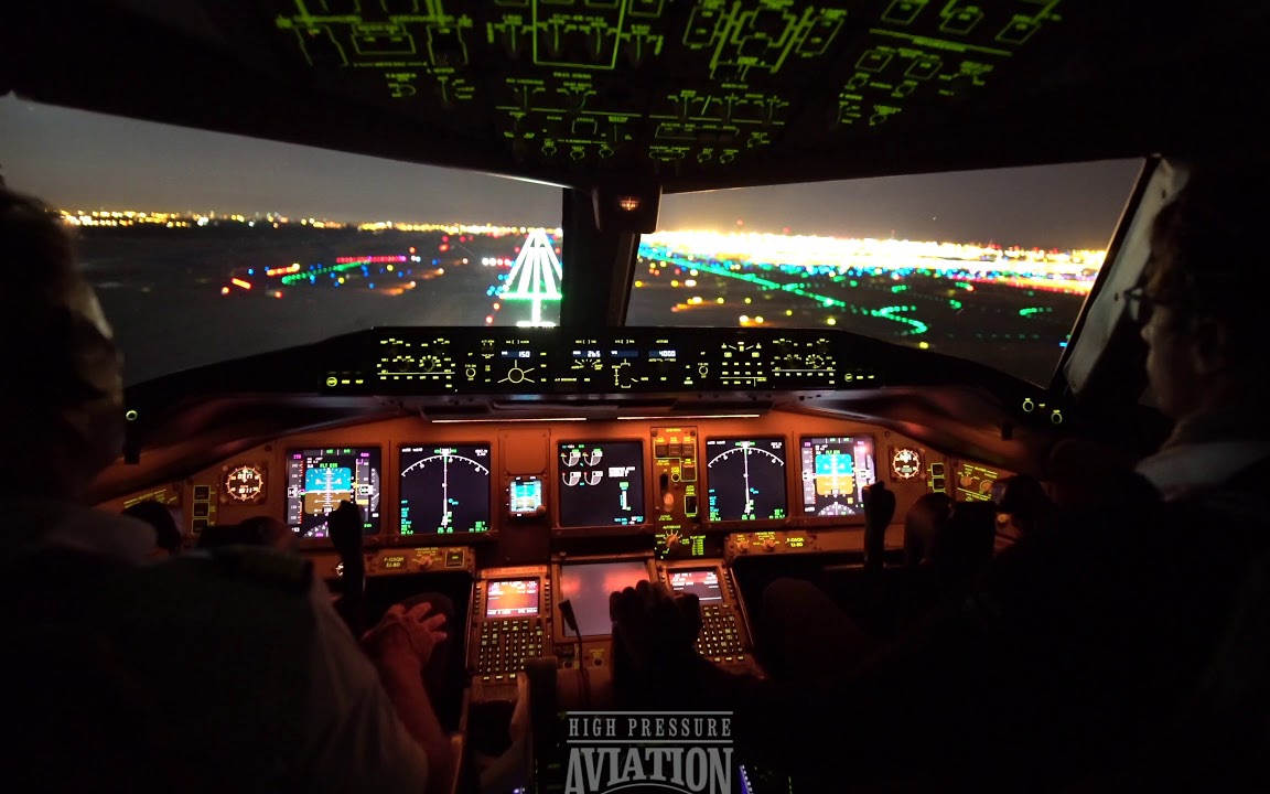 【hpaf】b777巴黎降落 驾驶舱视角