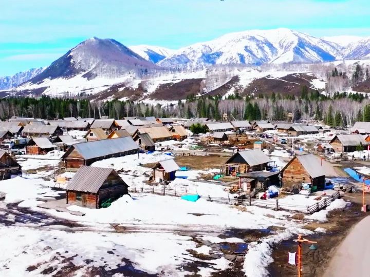 来新疆禾木村,体验一次"向往的生活"!