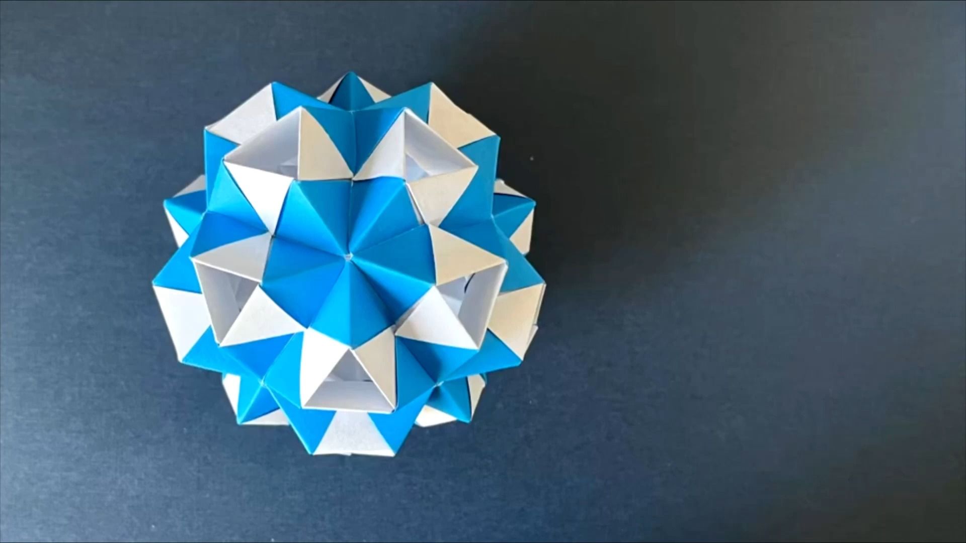 【fendy tong】制服折纸花球制作教程origami uniform kusudama