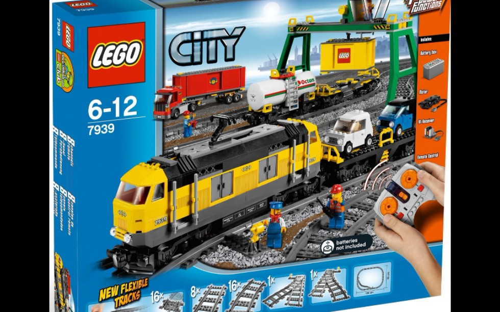 乐高城市7939货运火车速组评测
