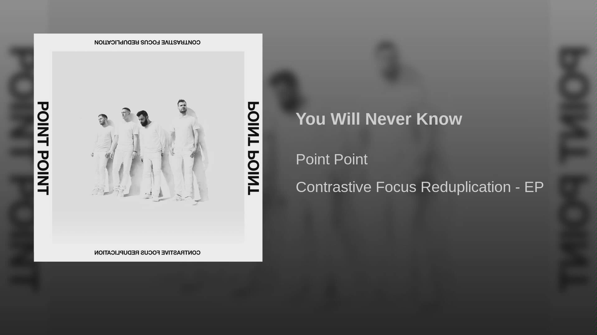 [图]Point Point - You Will Never Know