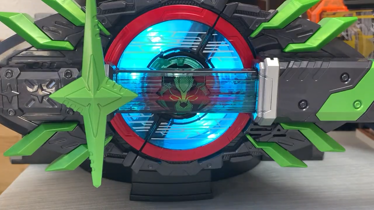 【网友试玩】假面骑士极狐 dx太狸武刃剑 变身&必杀技音效