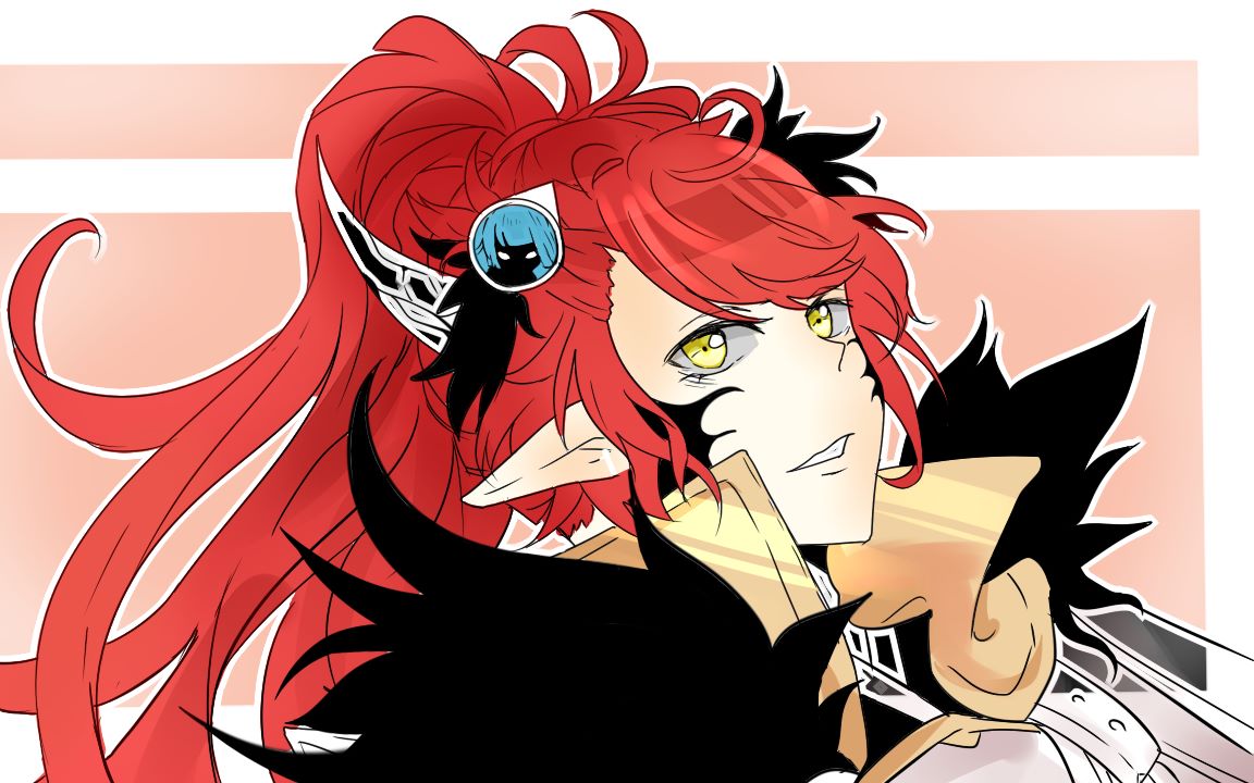 【阴阳师手书酒茨】酒吞:我的帽子充满着爱的光芒_哔哩哔哩_bilibili