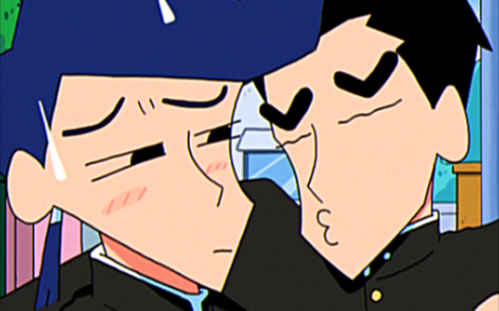 高中时期的小新和小彻~【蜡笔小新】_哔哩哔哩_bilibili