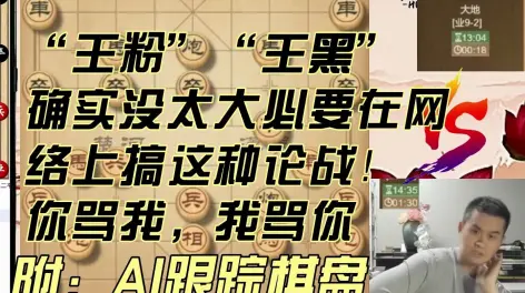 王天一:"王粉""王黑"确实没太大必要在网络上搞这种论战!