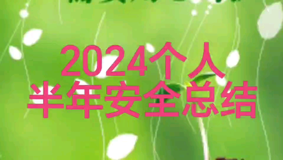 2024个人半年安全总结哔哩哔哩bilibili