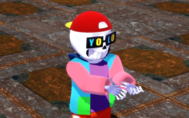 【undertale mmd】fresh sans的极乐净土