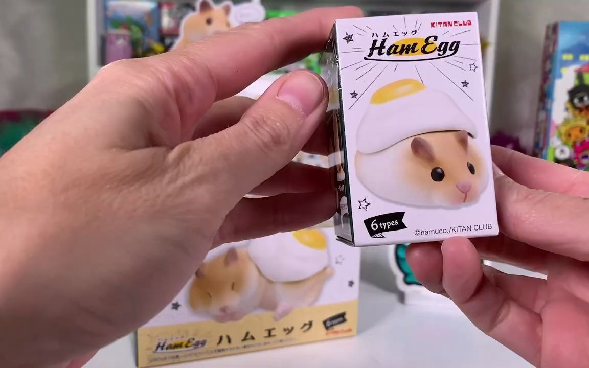 【转载】日本迷你蛋蛋仓鼠盲盒开箱 miniature hamsters blind box