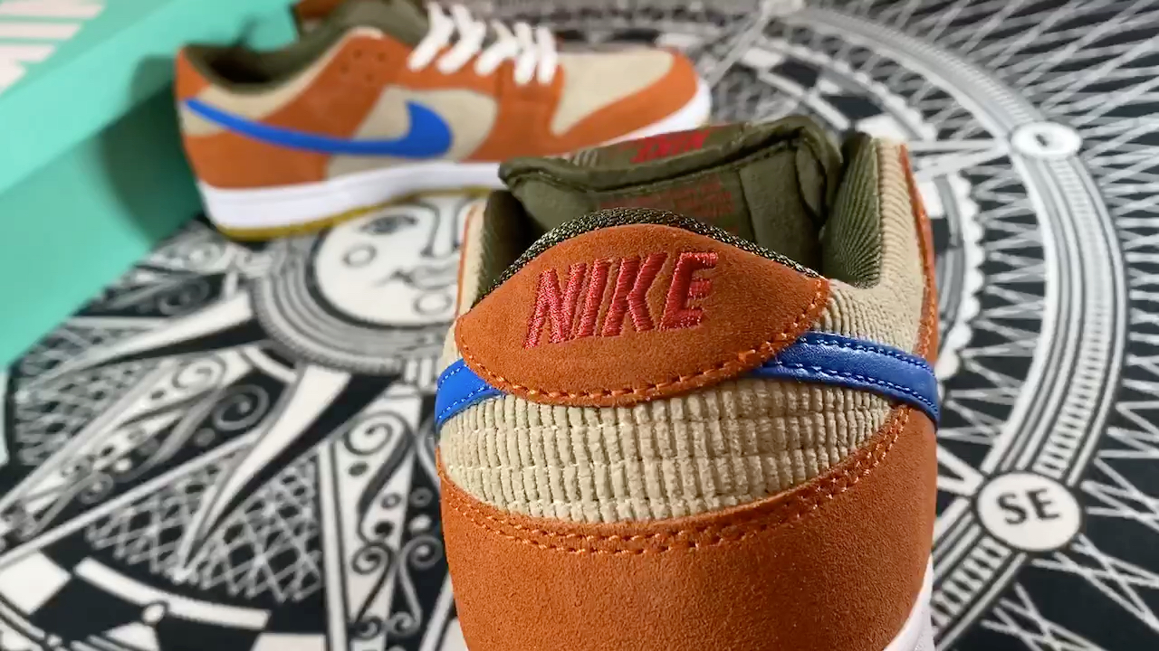 dunk sb 灯芯绒