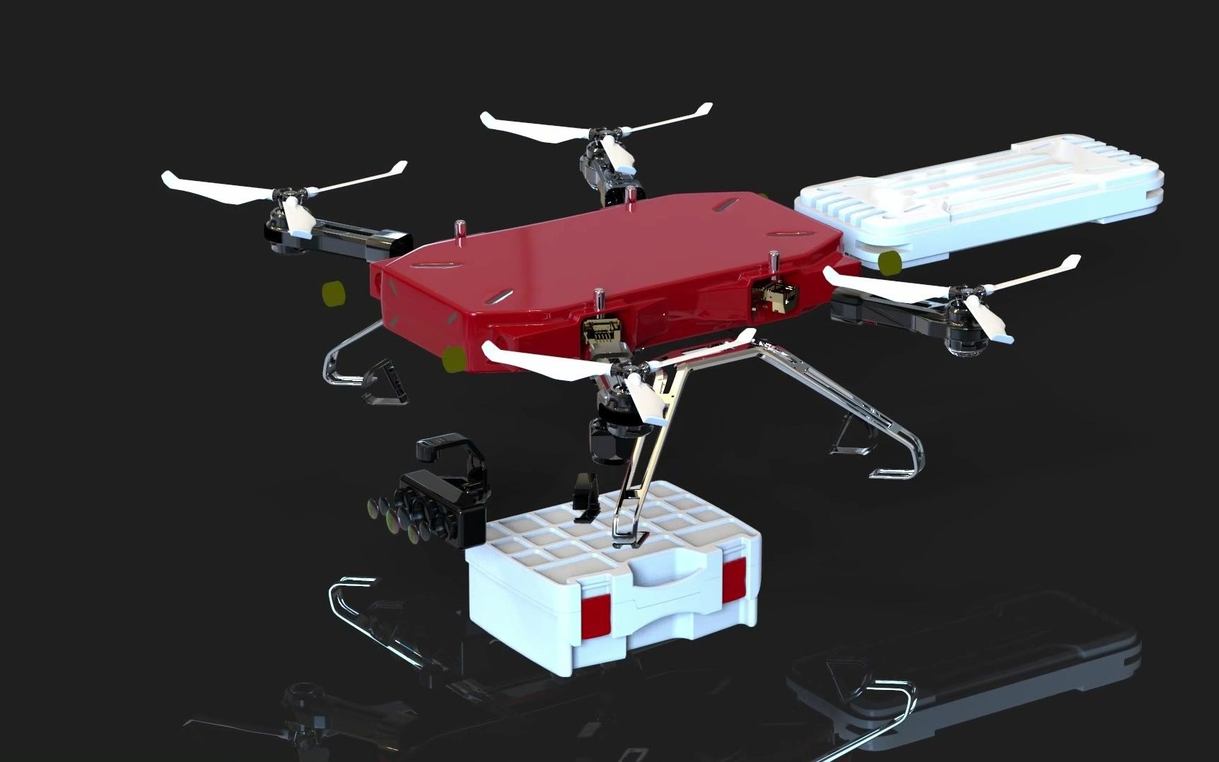 课程作业之智能火灾救援无人机