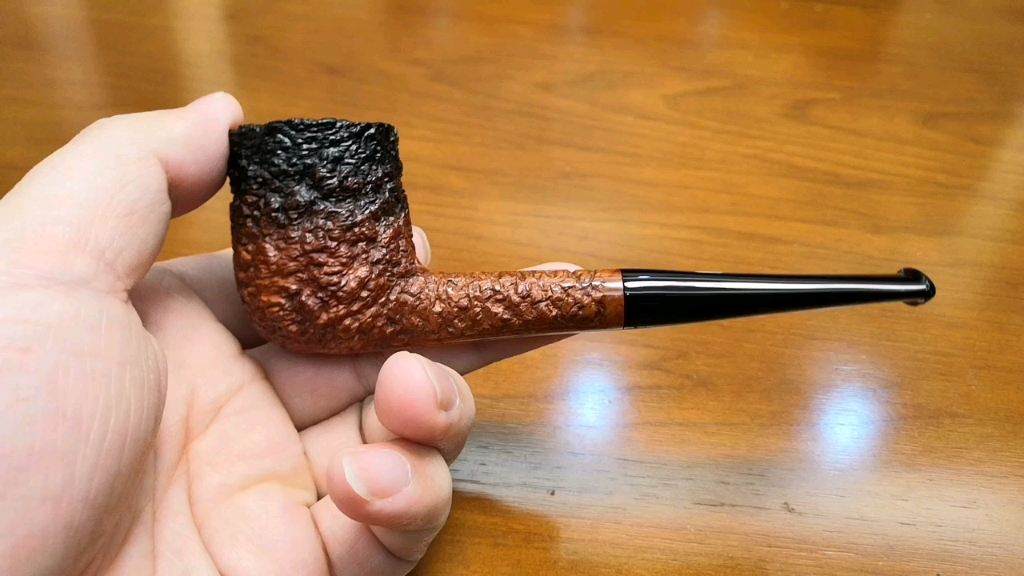 sea rock briar kk,红黑海岩撞球细杆直斗 进口意大利石楠木烟斗