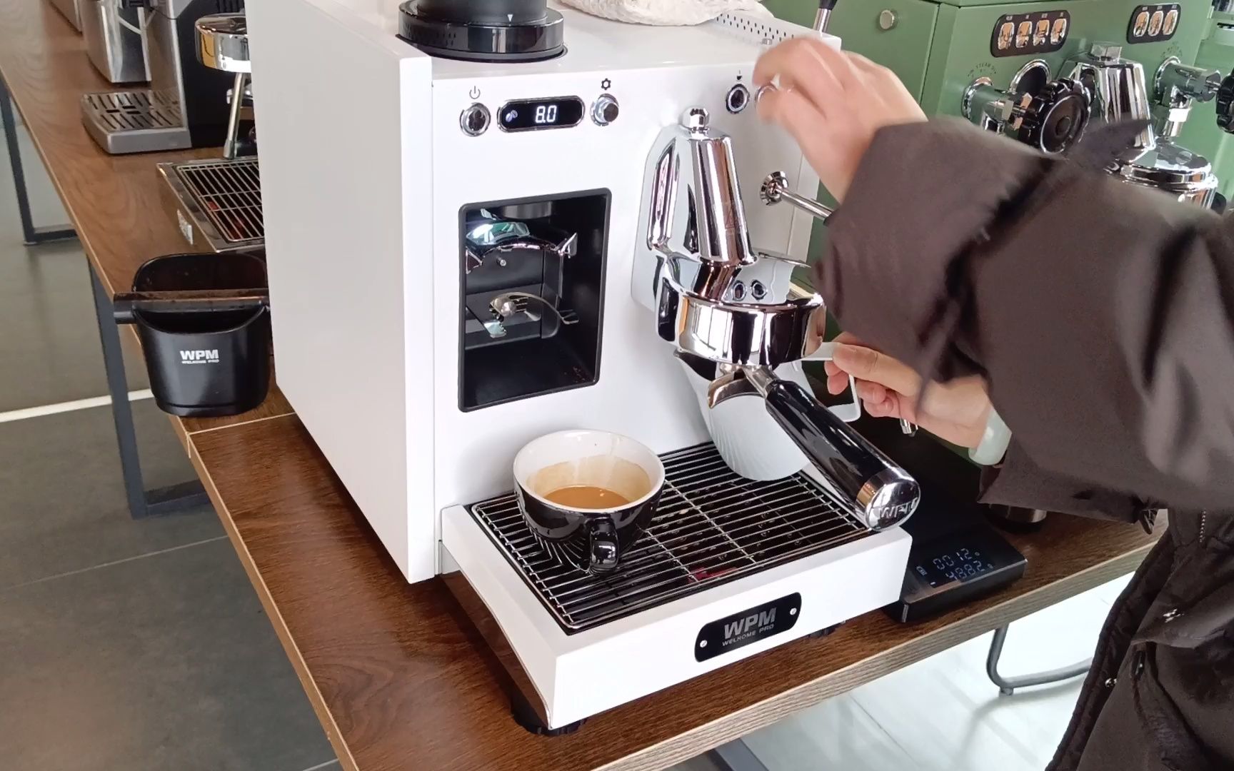 瑰夏310gb一体机惠家咖啡机wpm惠家310买多大尺寸配件