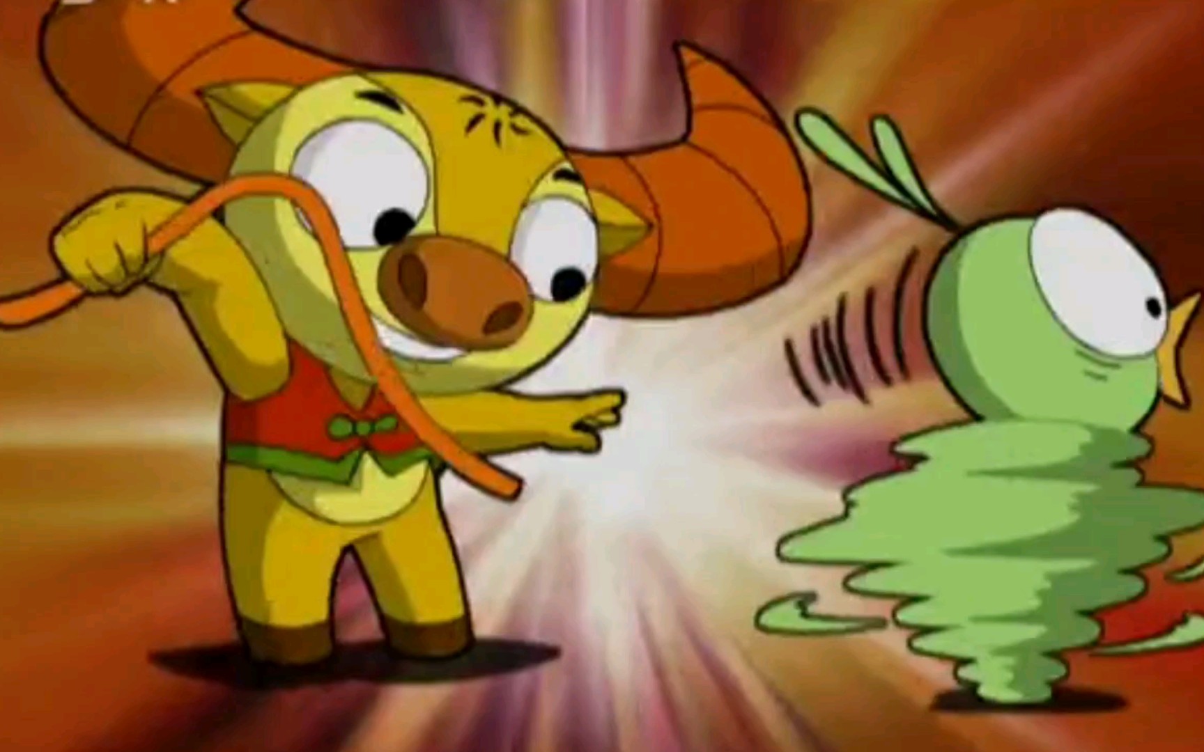 爷青回!神奇少年,大角牛