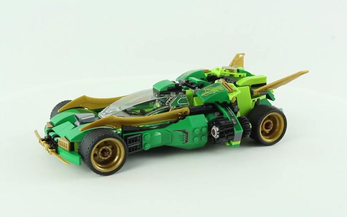 笑脸转载-乐高 幻影忍者70641 高速夜行战车~看我拼出个绿色的爆裂