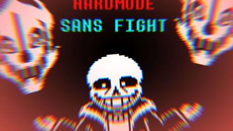 UnderTale Sans Fight Hard Mode_哔哩哔哩_bilibili