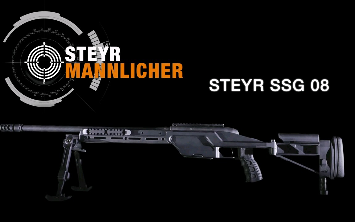 【Steyr】Steyr SSG 08 高精度狙击步枪哔哩哔哩bilibili