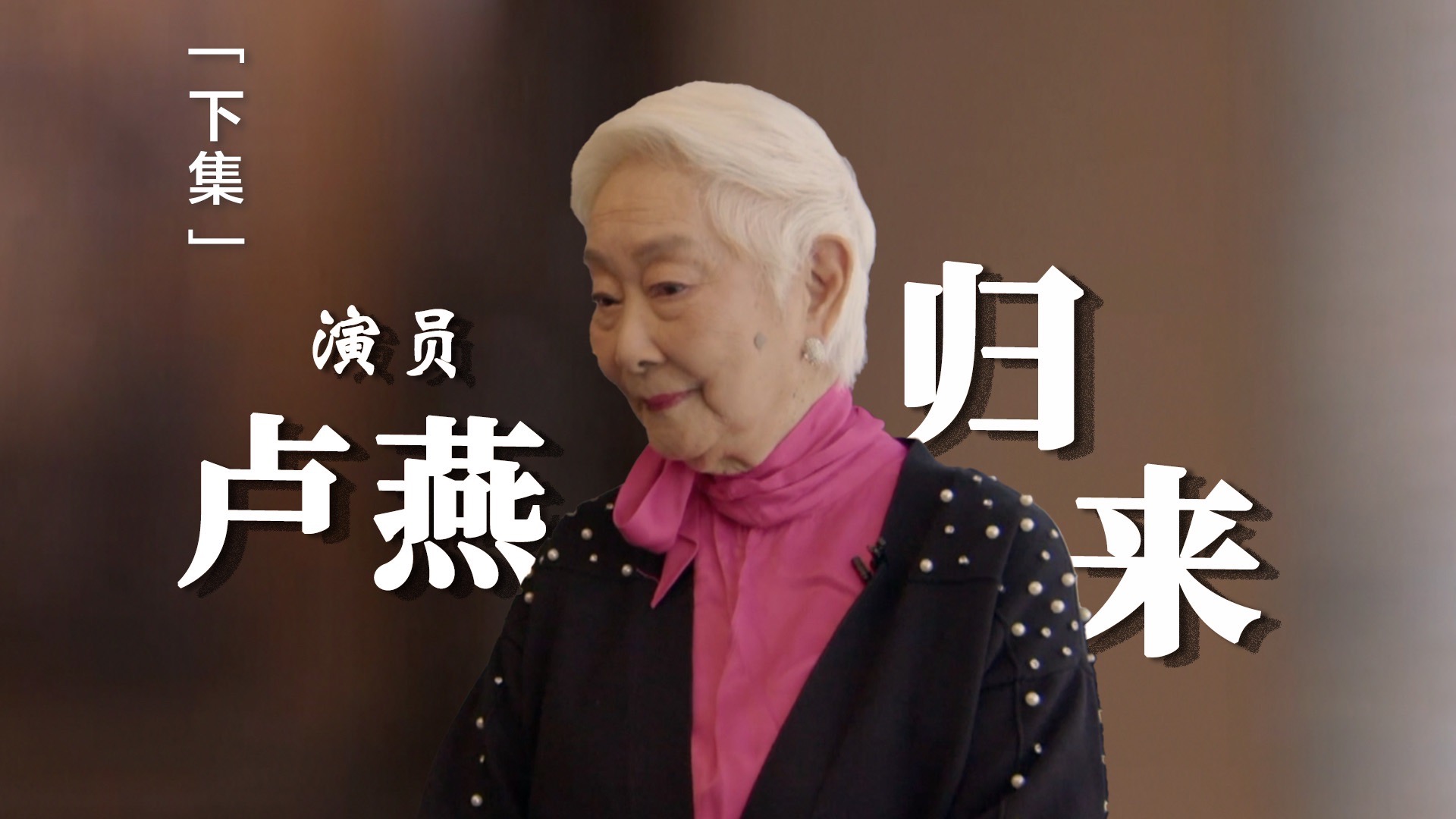对话 卢燕 | 归来「下集」-名人面对面-名人面对面-哔哩哔哩视频