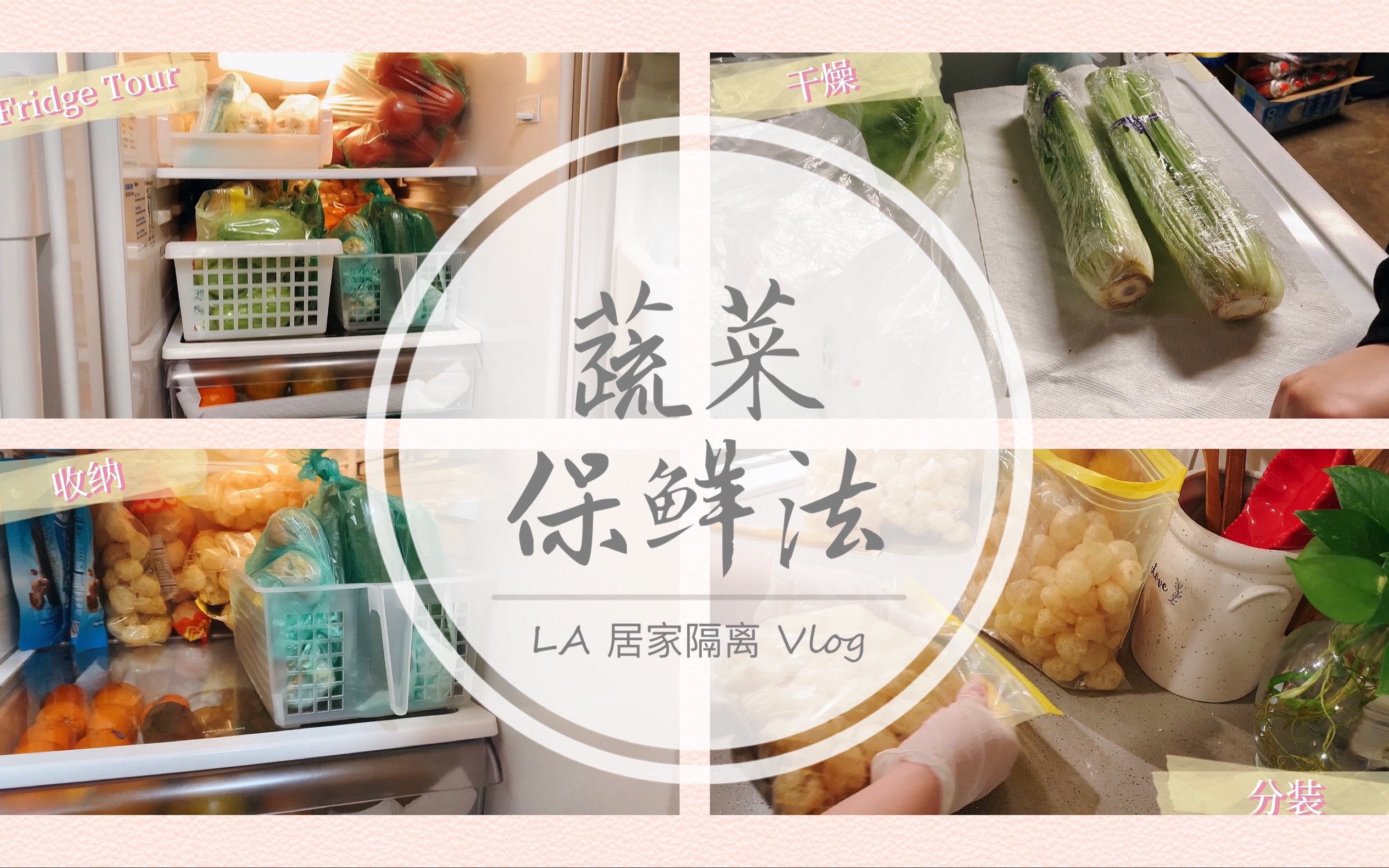 【LA quarantine vlog】蔬菜保鲜法 | 不黄不烂不冷冻 | 疫情期间必备技能 | 无需缩封机完全OK!哔哩哔哩bilibili