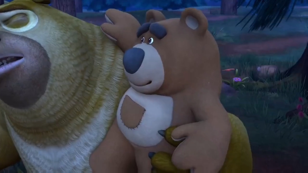 英语版熊出没春日对对碰25.呆呆熊