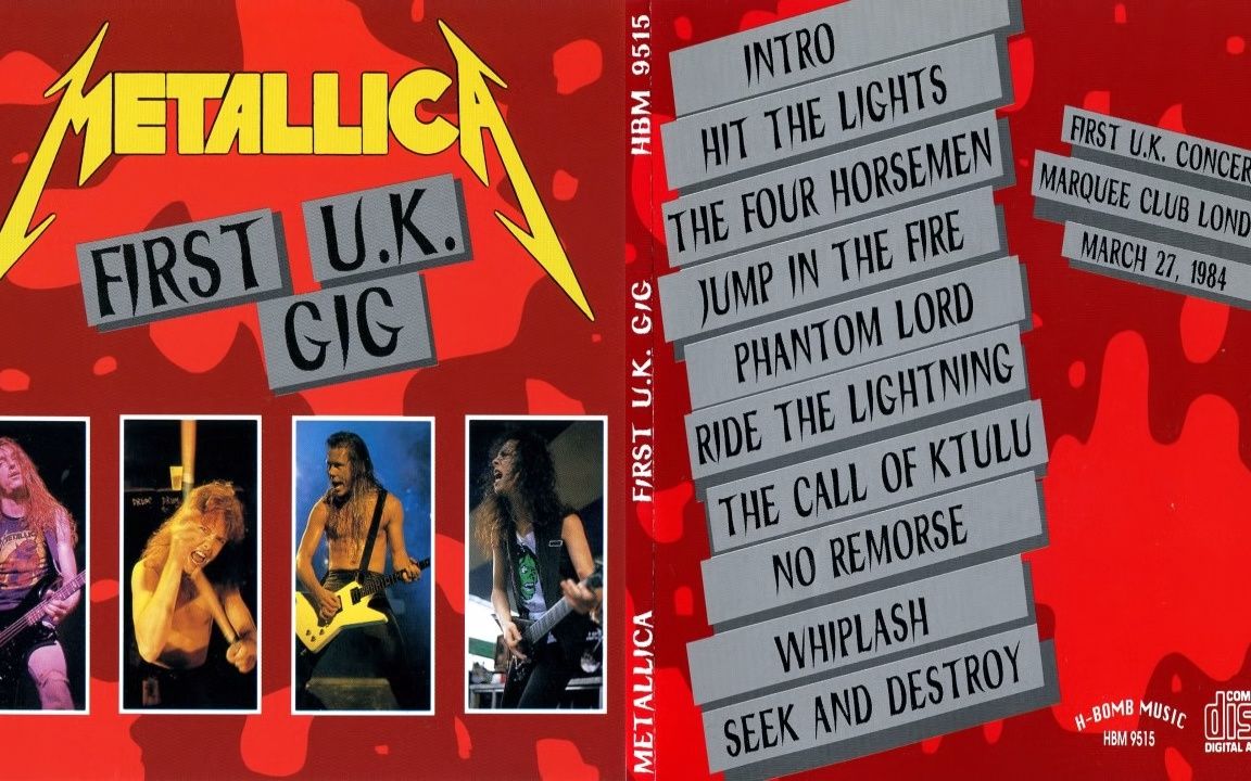 [图]Metallica 1984-3-27 at Marquee Club, London, England