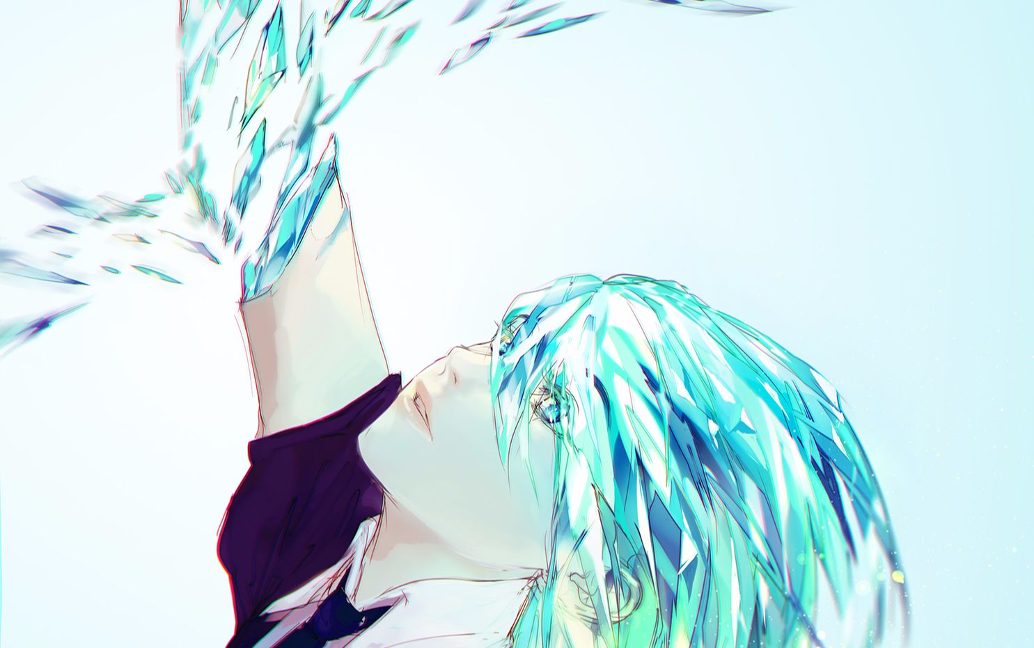 宝石之国宝石碎裂从下面看还是从侧面看