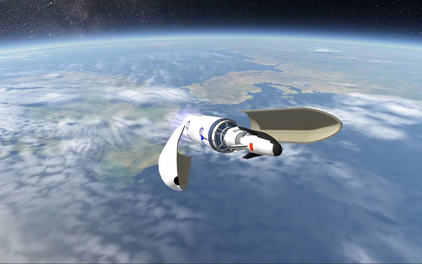 亚轨道飞行器首飞成功图片