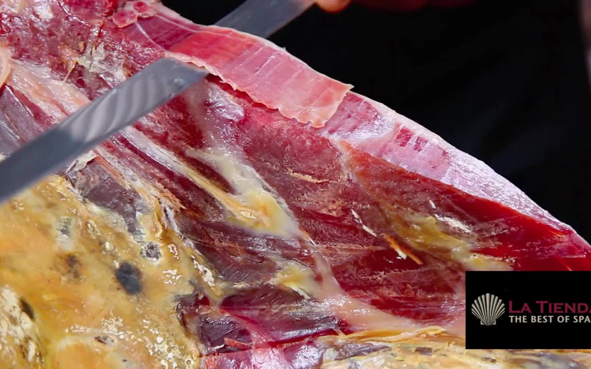 【西班牙版】火腿的手工切割方法