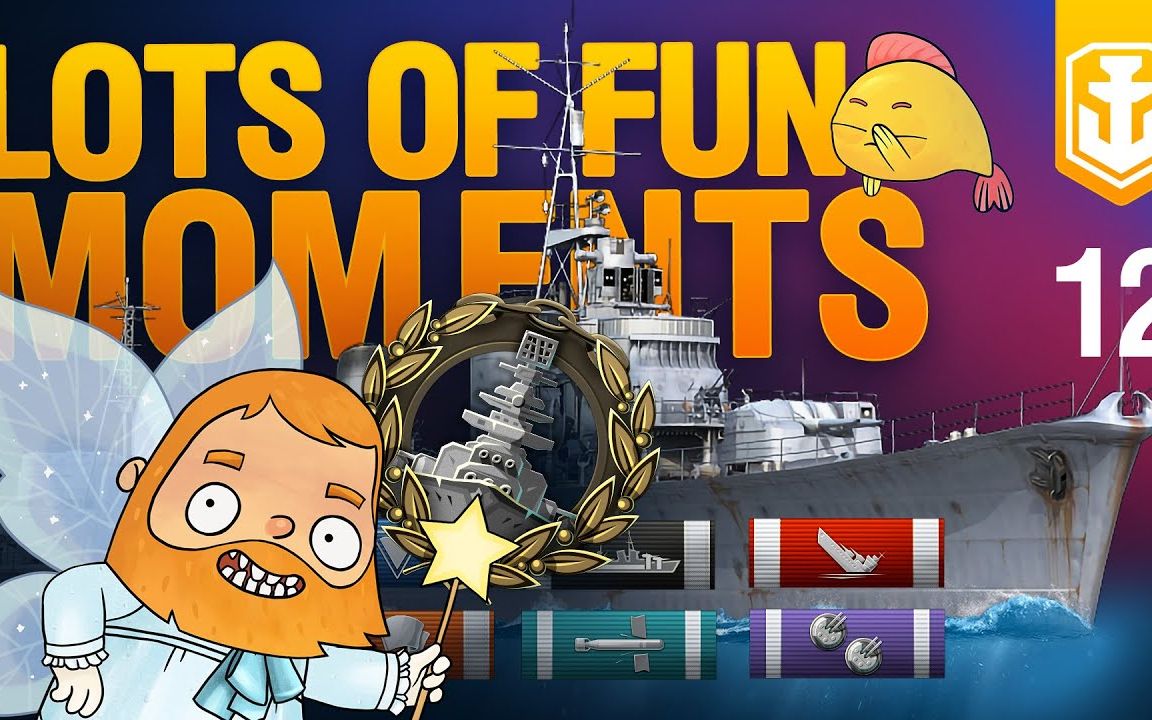 战舰世界官方有趣时刻精彩集锦12路易九世的奇迹