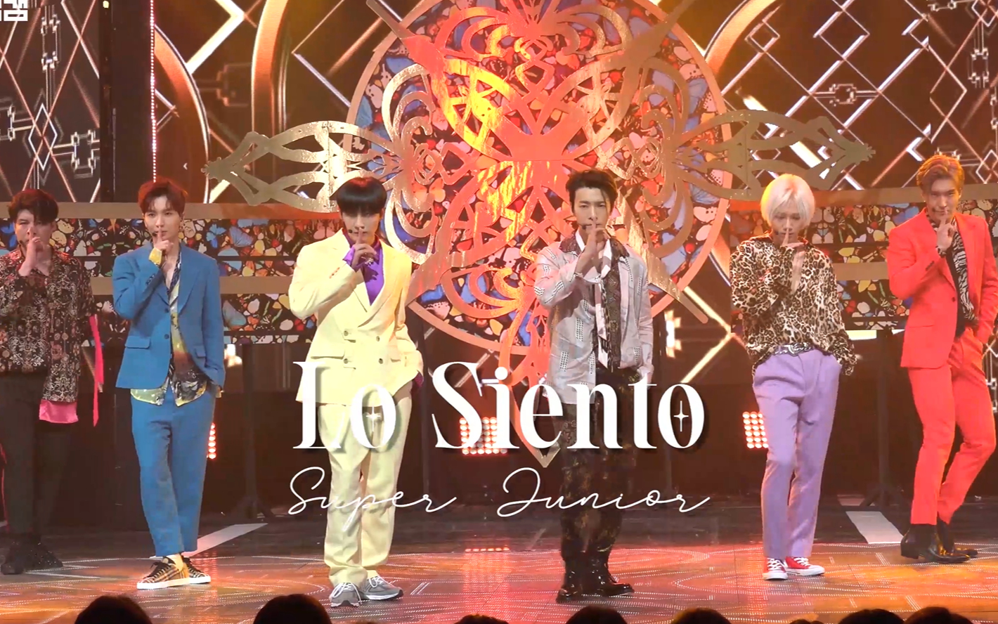 super junior lo siento 180412 4k 歌詞中字