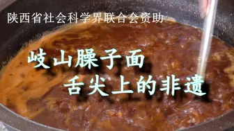 Descargar video: 岐山臊子面，舌尖上的陕西非遗