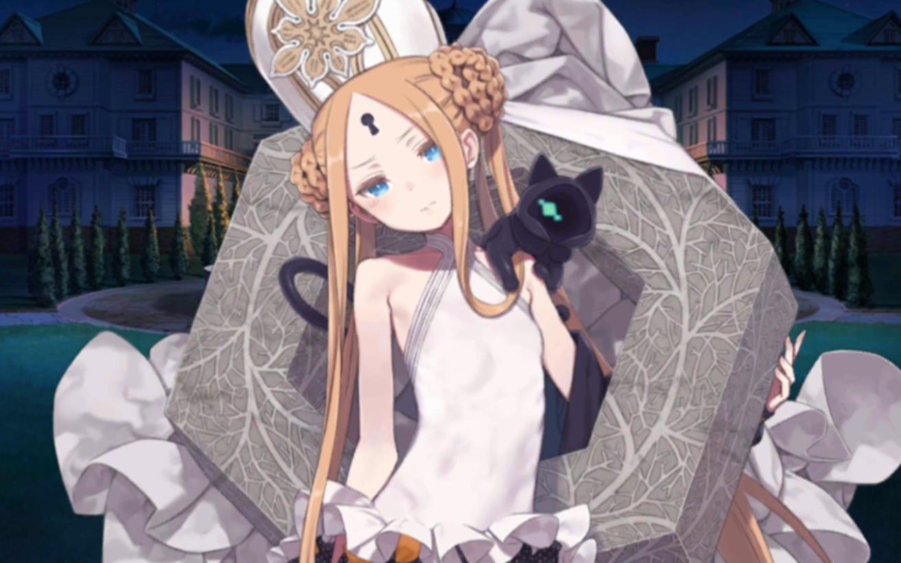 fgo日服-阿比盖尔助战泳装,水阿比宝具演出,门出来的阿比,我好啦