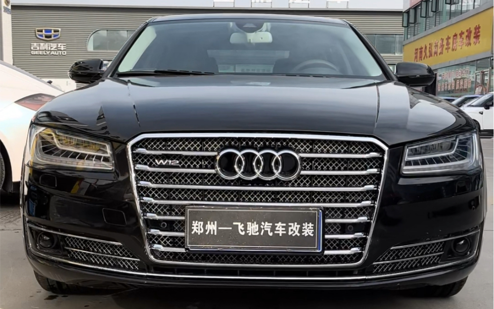 奥迪a811款升级17款交车