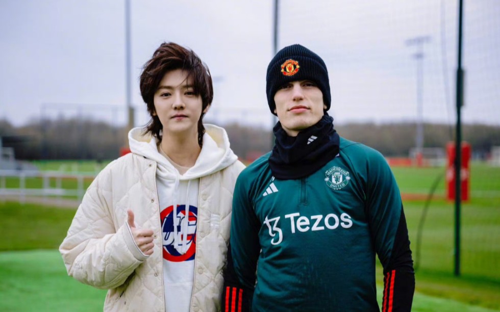 鹿晗和加纳乔年龄相差14岁,竟毫无违和感.