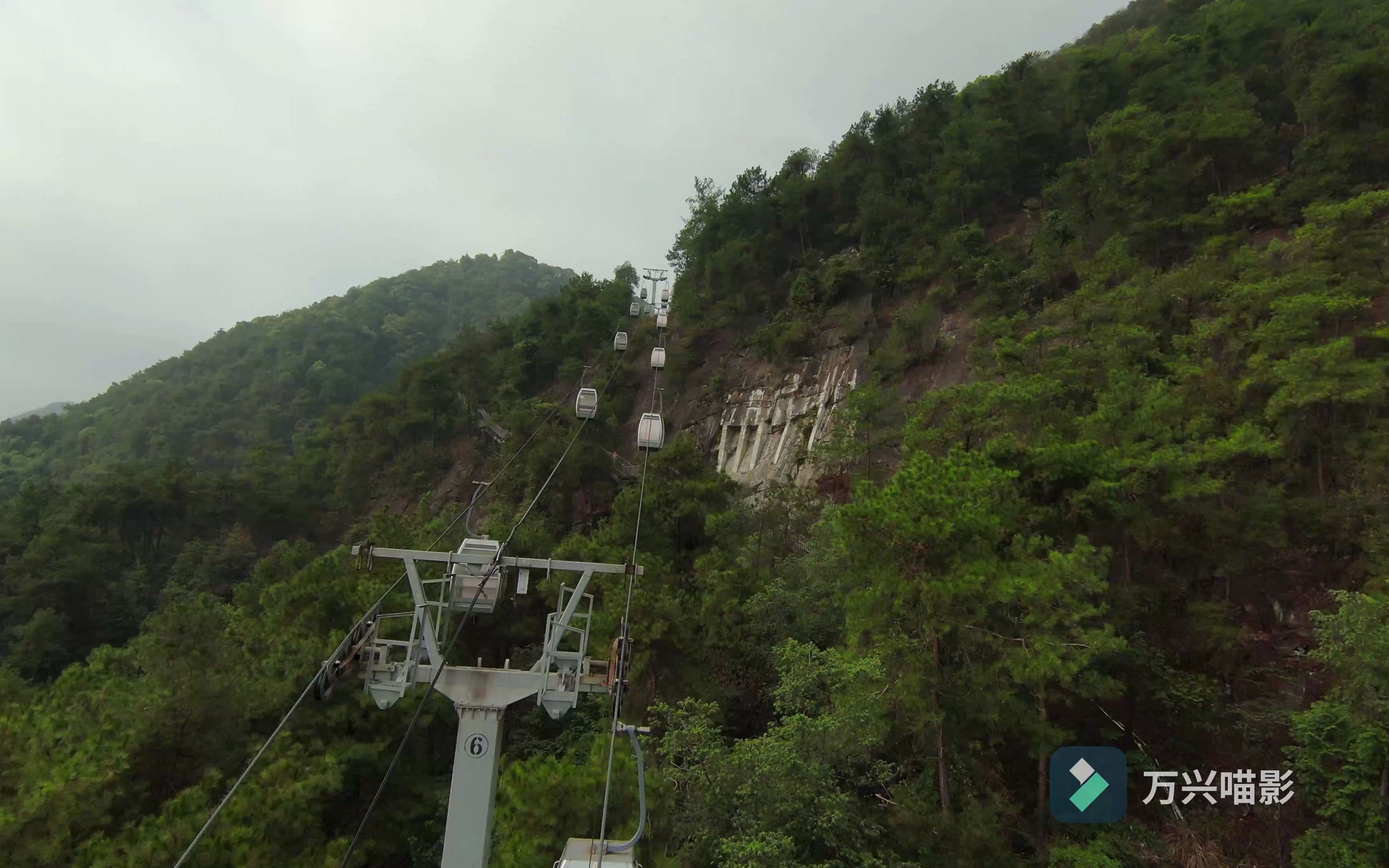 歌乐山索道图片