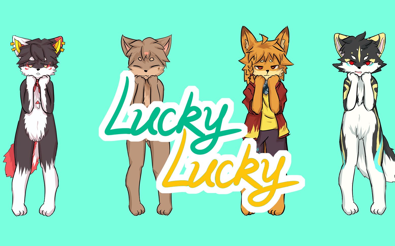 电鹿鹿野初焰柴犬luckyluckymeme迫害