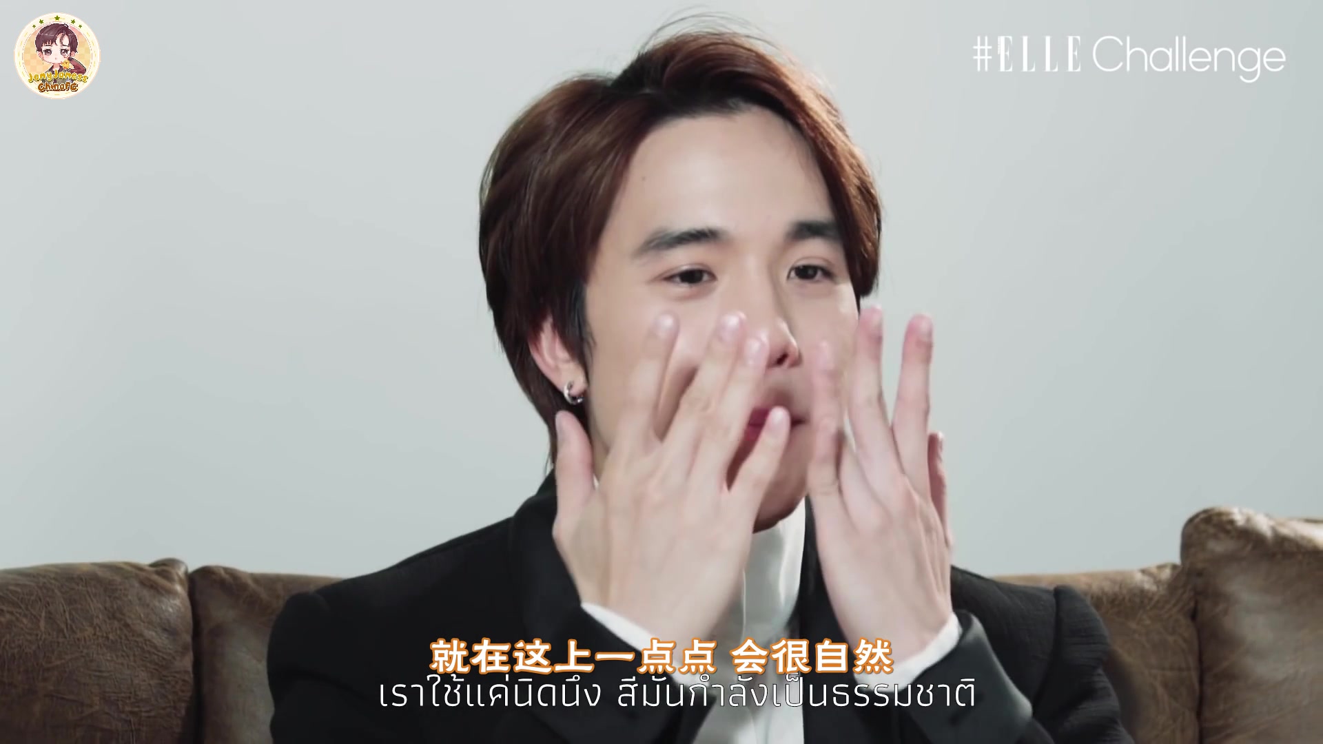 jamyjamess中字ellechallenge和jmj学化妆