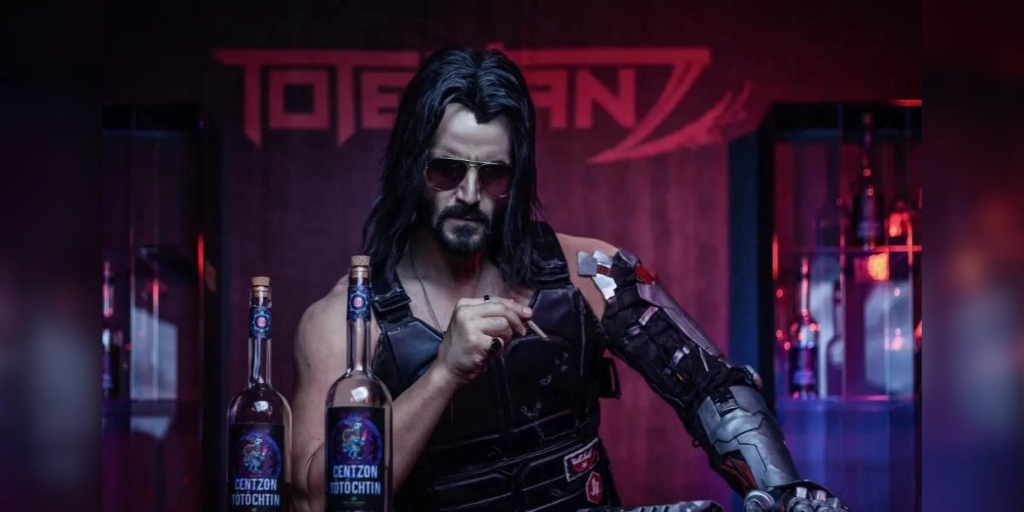 赛博朋克2077强尼银手核爆荒坂塔应援:我们永不消逝!